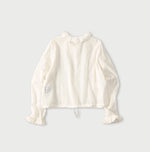 45R Feather Khadi Silk Talula Blouse