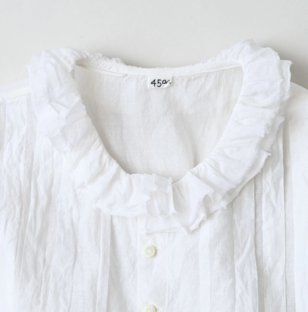 45R Feather Khadi Silk Talula Blouse