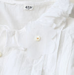 45R Feather Khadi Silk Talula Blouse