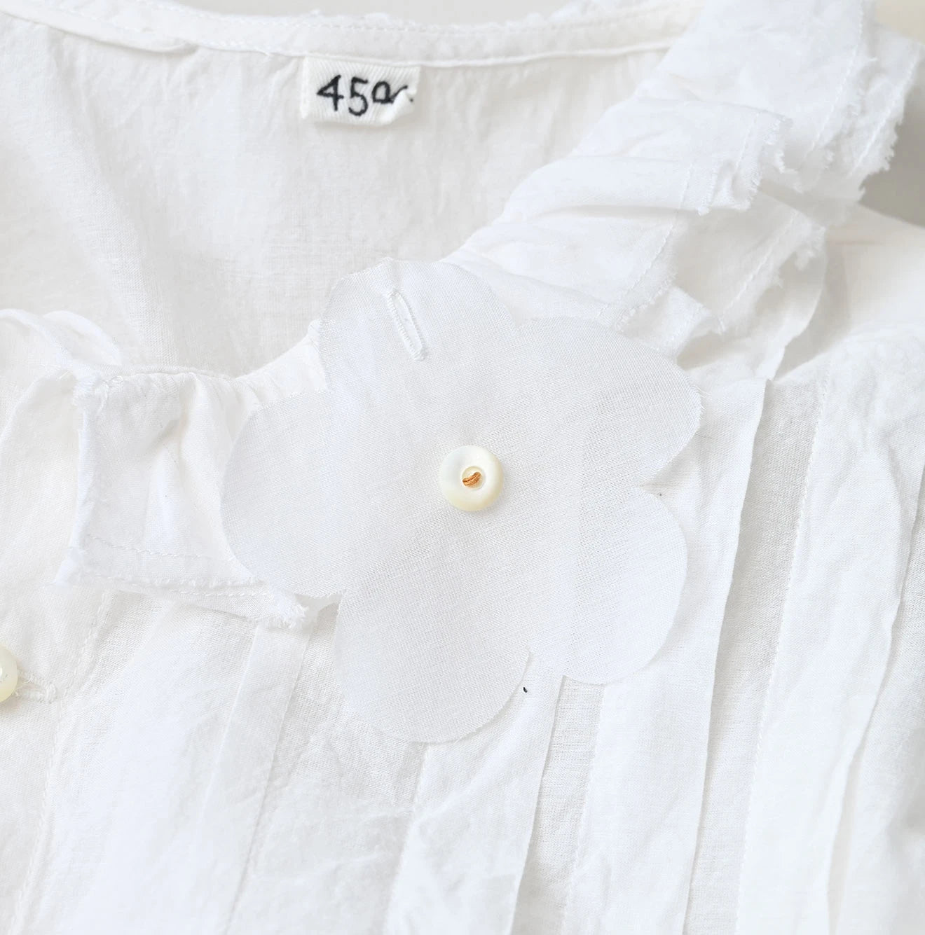45R Feather Khadi Silk Talula Blouse