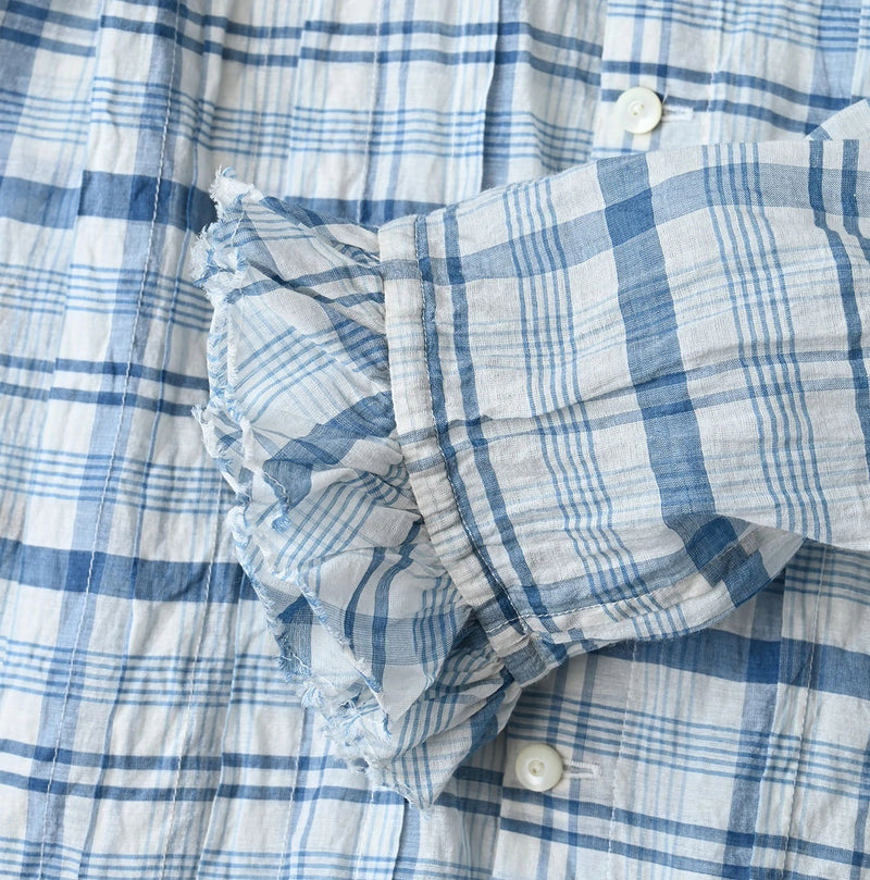 45R Feather Khadi Silk Talula Blouse - Image 17