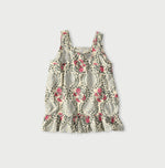 45R Saffron Block Print de Sleeveless Top