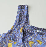 45R Saffron Block Print de Sleeveless Top