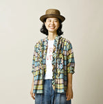 45R Khadi Dobby Frill Cachecoeur