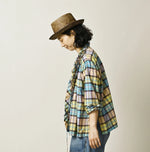 45R Khadi Dobby Frill Cachecoeur