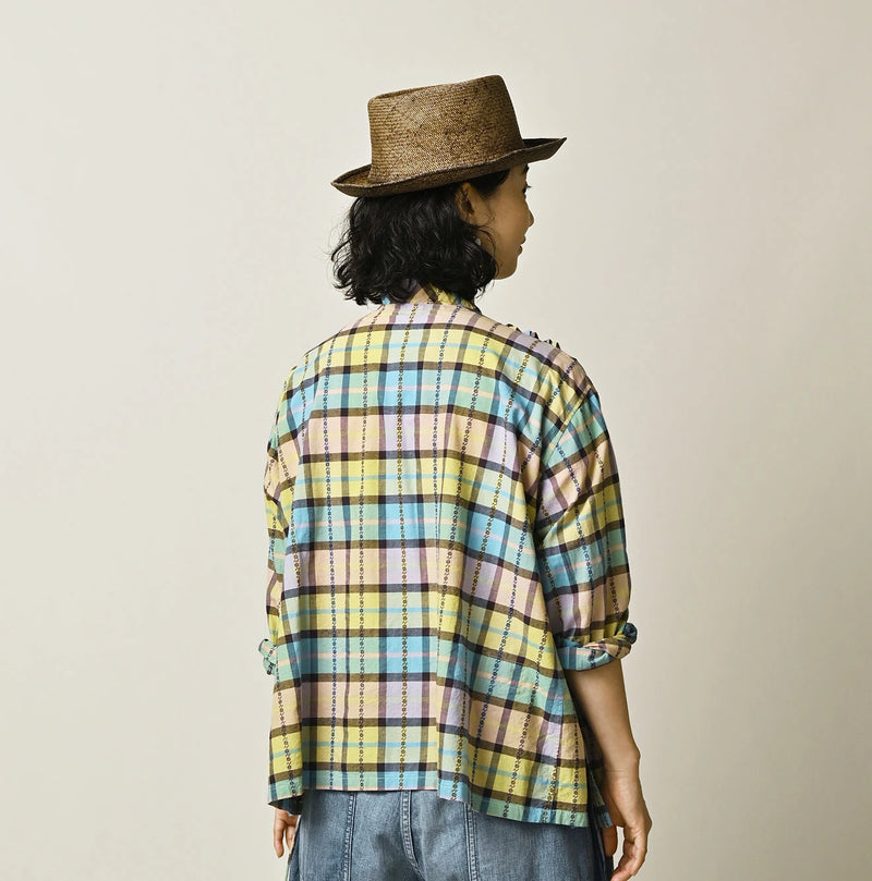 45R Khadi Dobby Frill Cachecoeur - Image 7