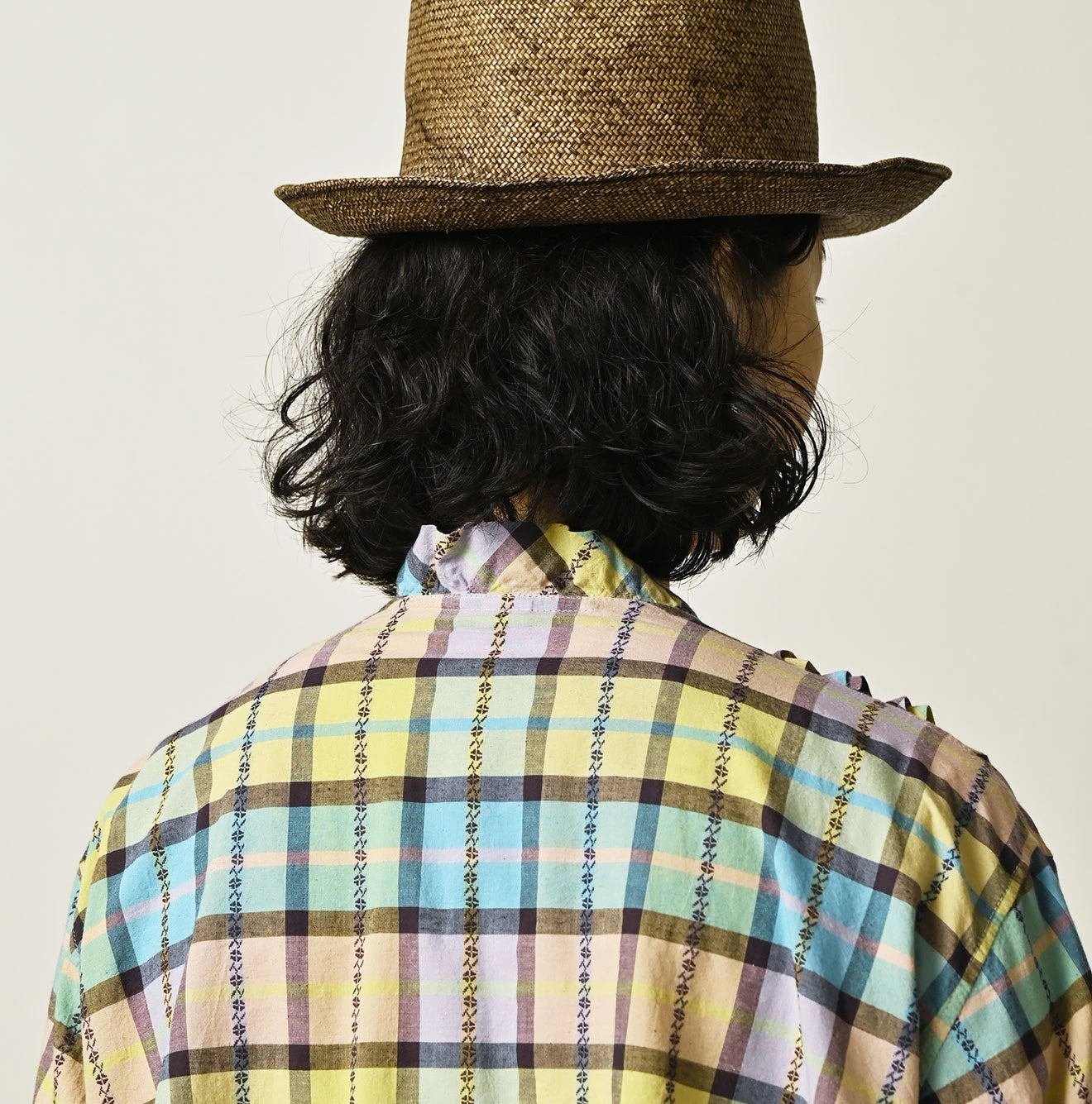 45R Khadi Dobby Frill Cachecoeur - Image 11