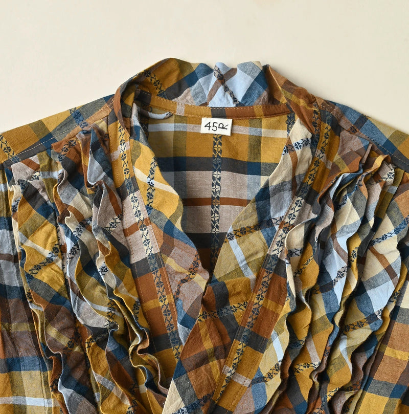 45R Khadi Dobby Frill Cachecoeur - Image 16
