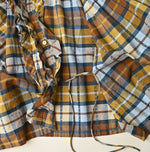 45R Khadi Dobby Frill Cachecoeur