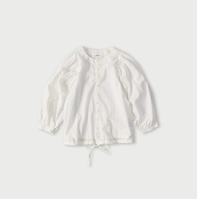 45R Khadi Puff Sleeve Blouse - Image 1