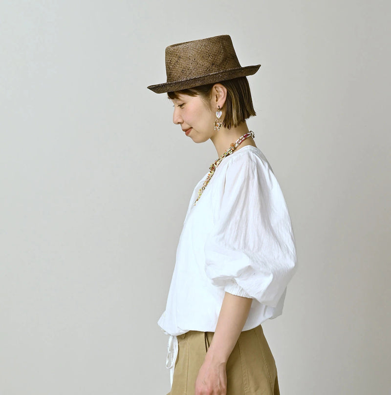 45R Khadi Puff Sleeve Blouse - Image 4