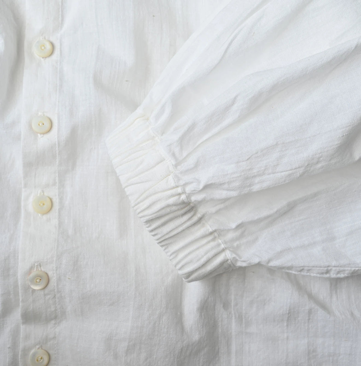 45R Khadi Puff Sleeve Blouse