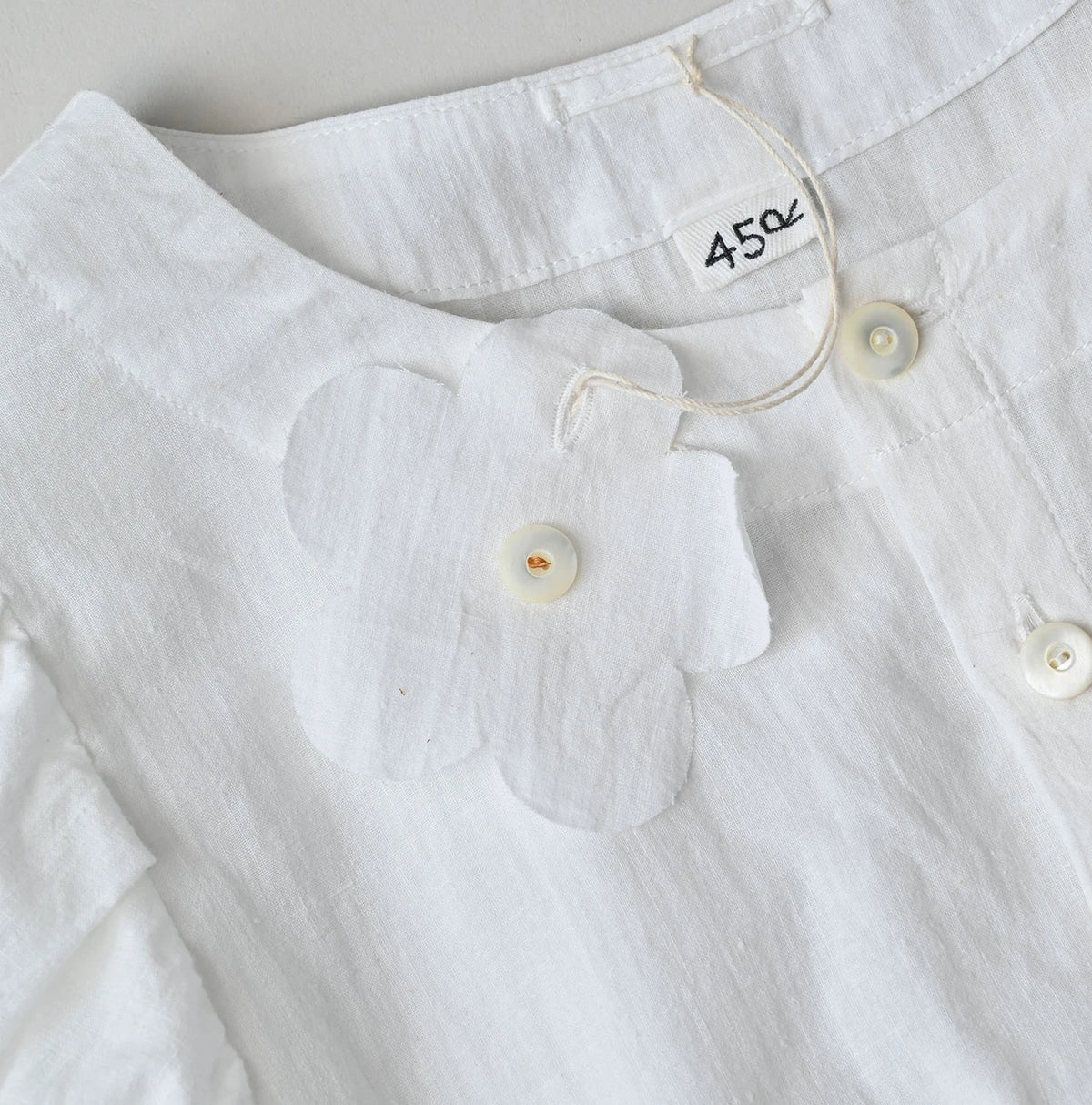 45R Khadi Puff Sleeve Blouse