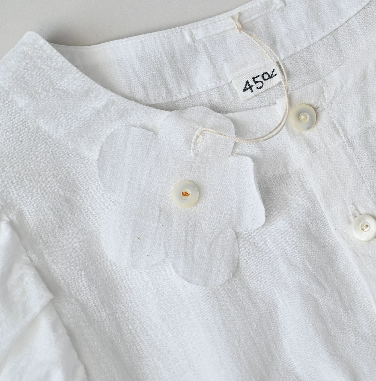 45R Khadi Puff Sleeve Blouse