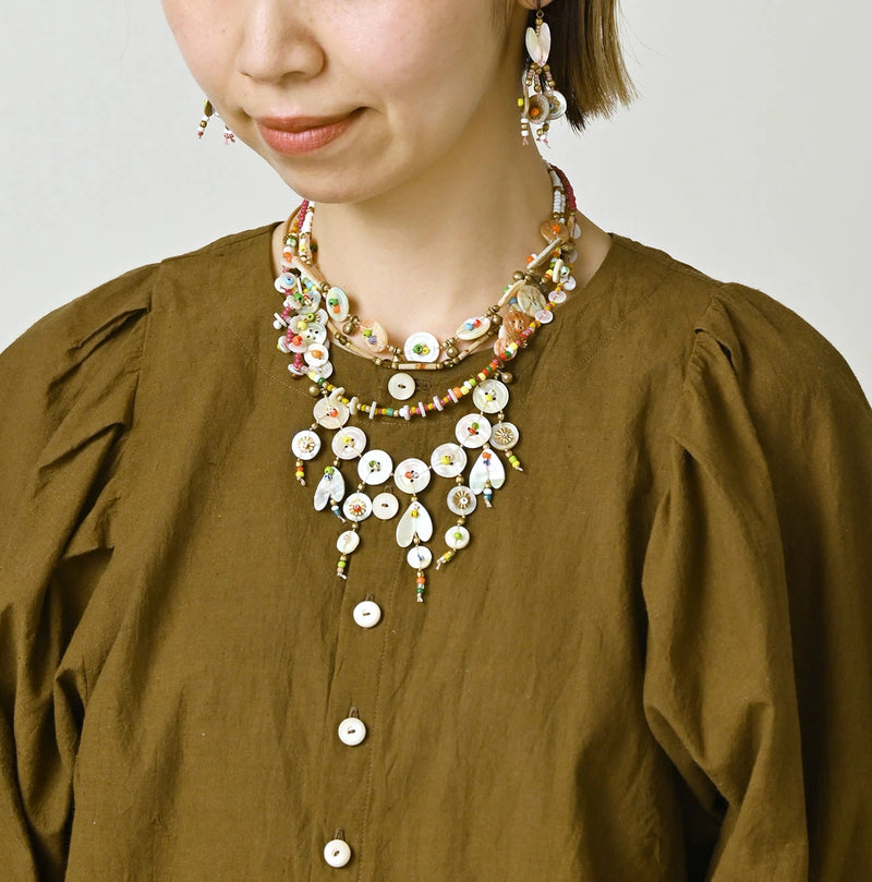 45R Nuts Khadi Puff Sleeve Blouse - Image 6