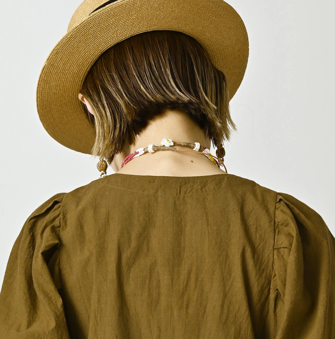 45R Nuts Khadi Puff Sleeve Blouse - Image 9
