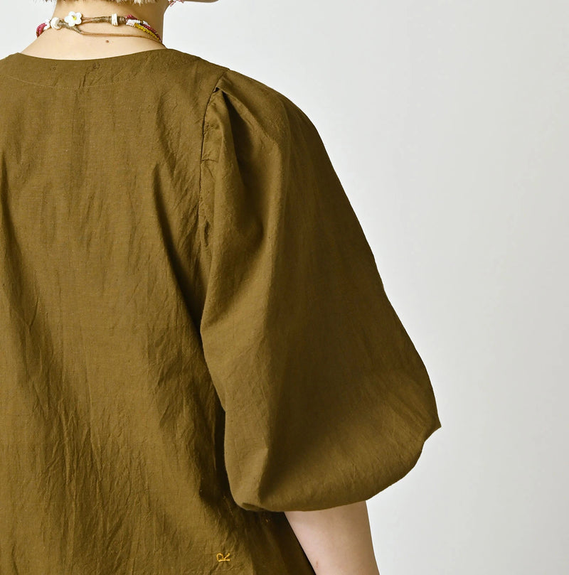 45R Nuts Khadi Puff Sleeve Blouse - Image 10