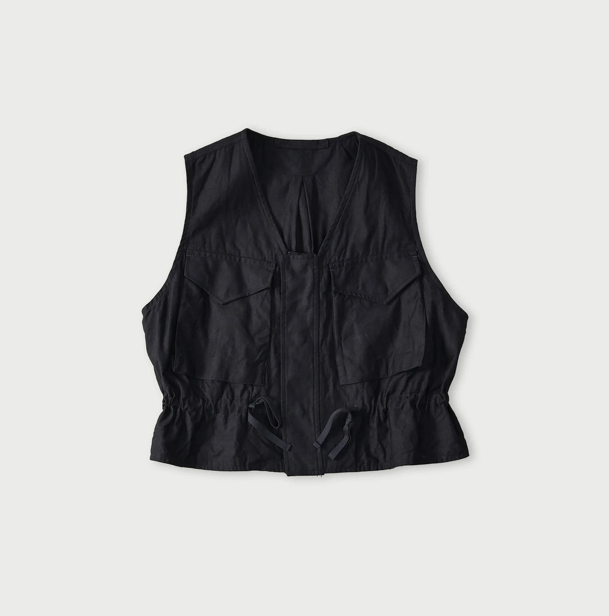 45R Indigo Light Back Sateen Poshu Vest