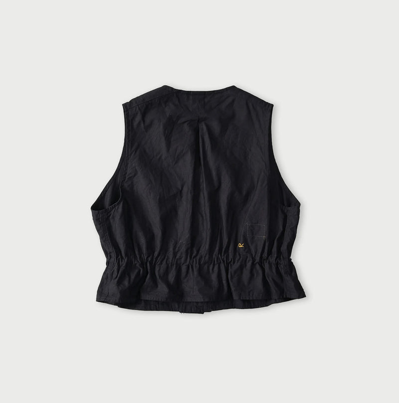 45R Indigo Light Back Sateen Poshu Vest - Image 11