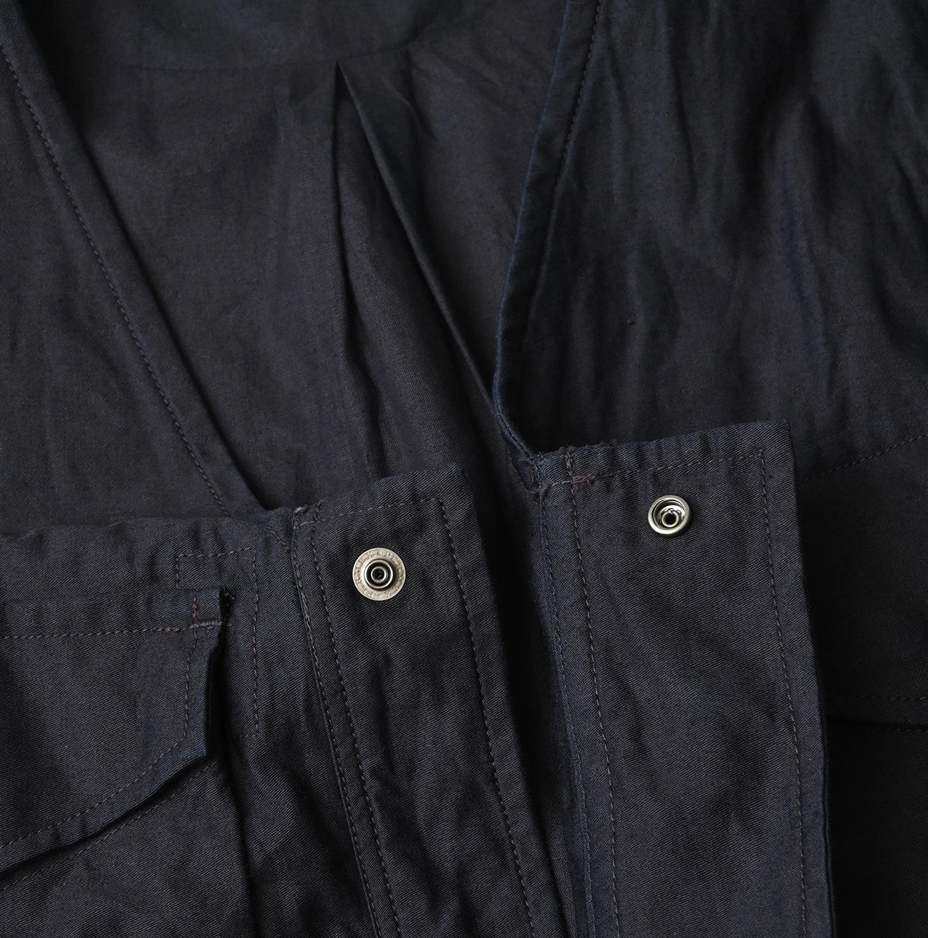 45R Indigo Light Back Sateen Poshu Vest - Image 13