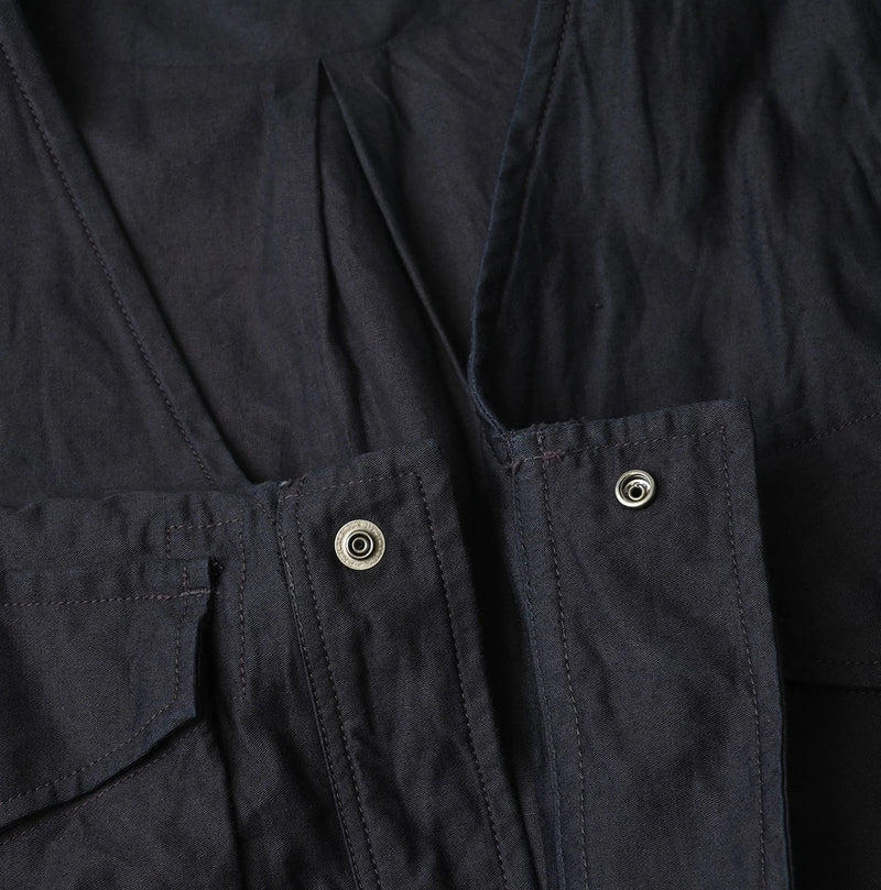 45R Indigo Light Back Sateen Poshu Vest - Image 13