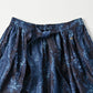 45R Indigo Chandelier Flower Apron Skirt