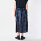 45R Indigo Chandelier Flower Apron Skirt