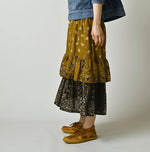 45R Bandana Mix à la Mode Tiered Frill Petti Skirt
