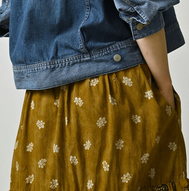 45R Bandana Mix à la Mode Tiered Frill Petti Skirt - Image 9