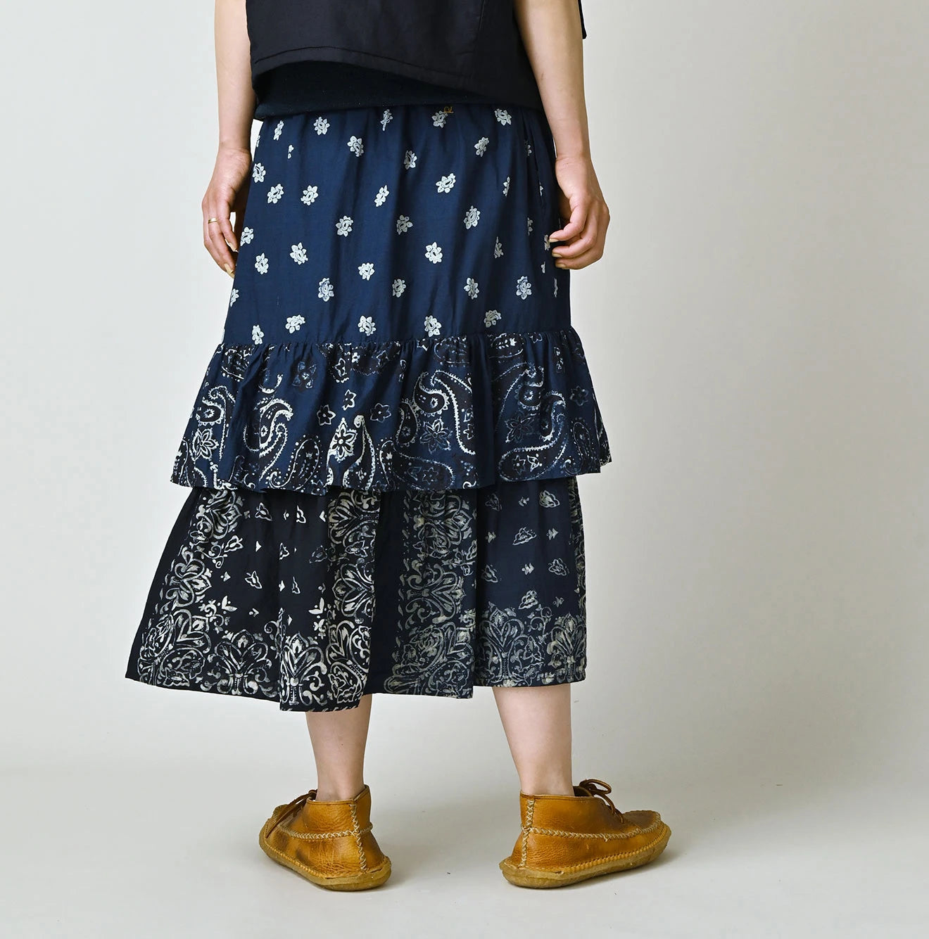 45R IDG Bandana Mix à la Mode Tiered Frill Petti Skirt - Image 5