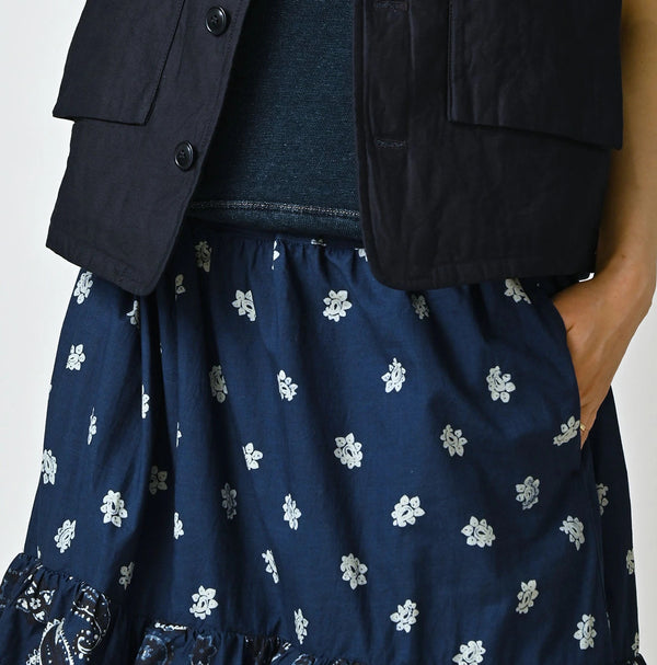 45R IDG Bandana Mix à la Mode Tiered Frill Petti Skirt