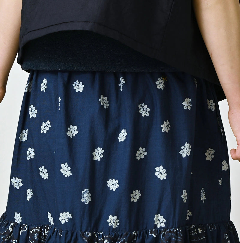 45R IDG Bandana Mix à la Mode Tiered Frill Petti Skirt - Image 9