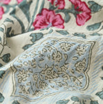45R Saffron Block Print Easy Gathered Skirt