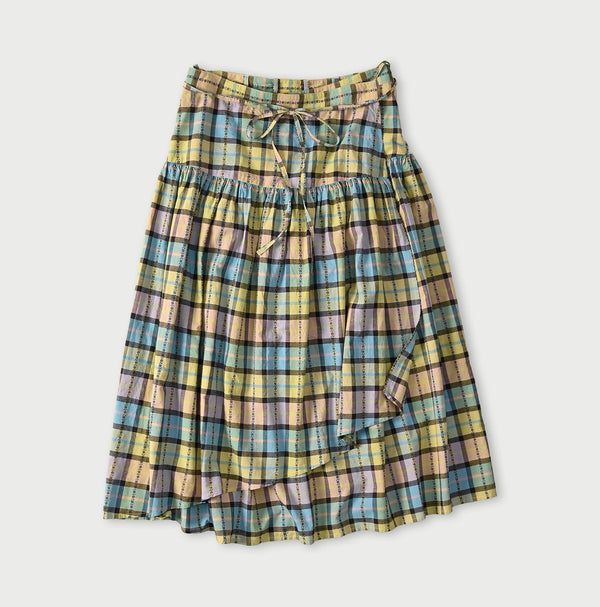 45R Khadi Dobby Multi Skirt