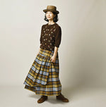 45R Khadi Dobby Multi Skirt