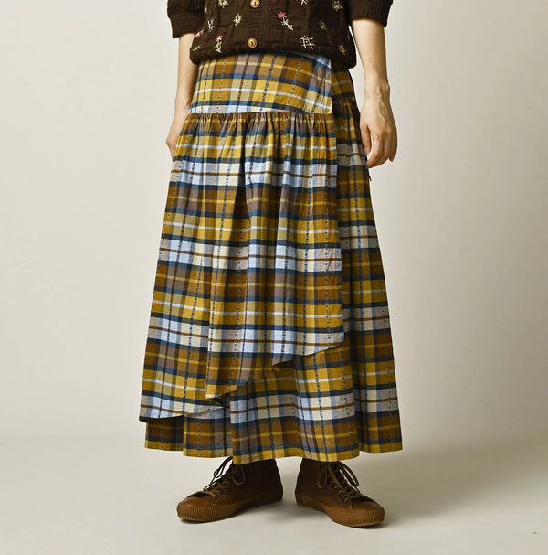45R Khadi Dobby Multi Skirt