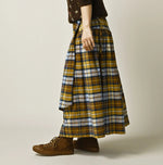 45R Khadi Dobby Multi Skirt