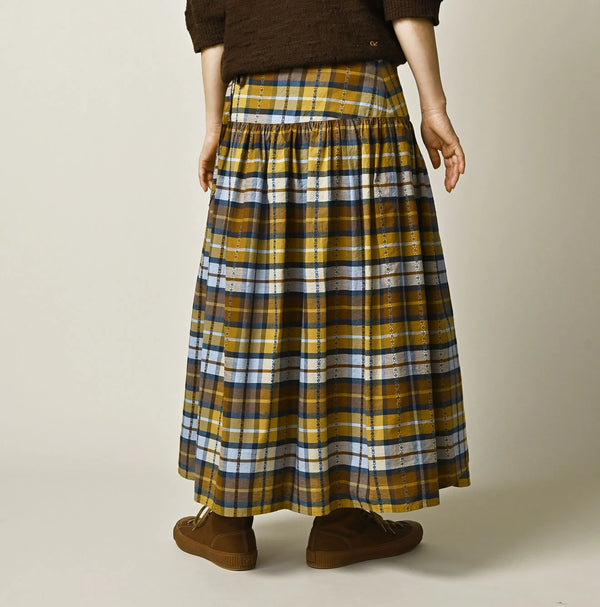 45R Khadi Dobby Multi Skirt