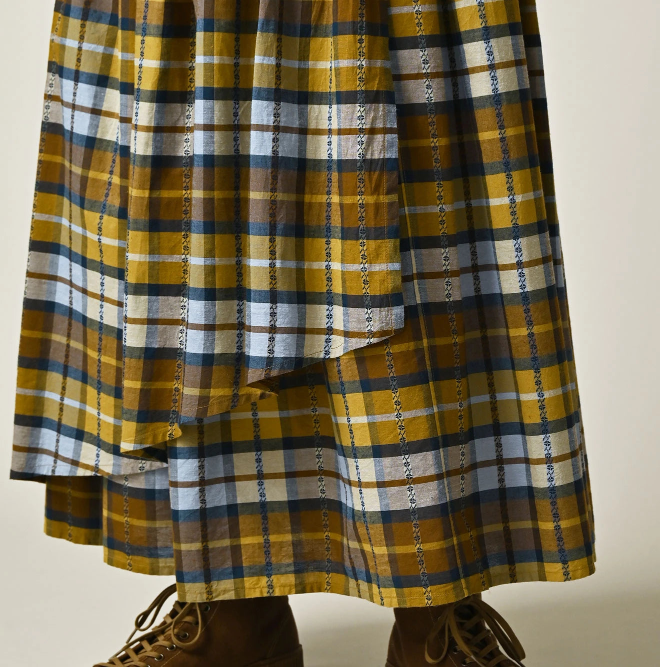 45R Khadi Dobby Multi Skirt - Image 11