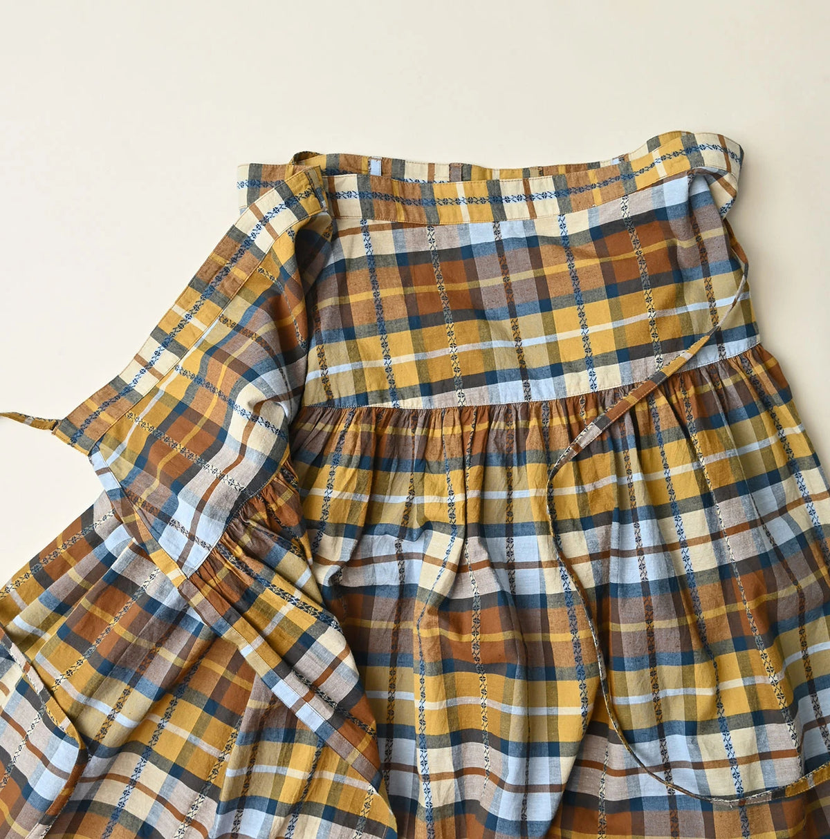45R Khadi Dobby Multi Skirt