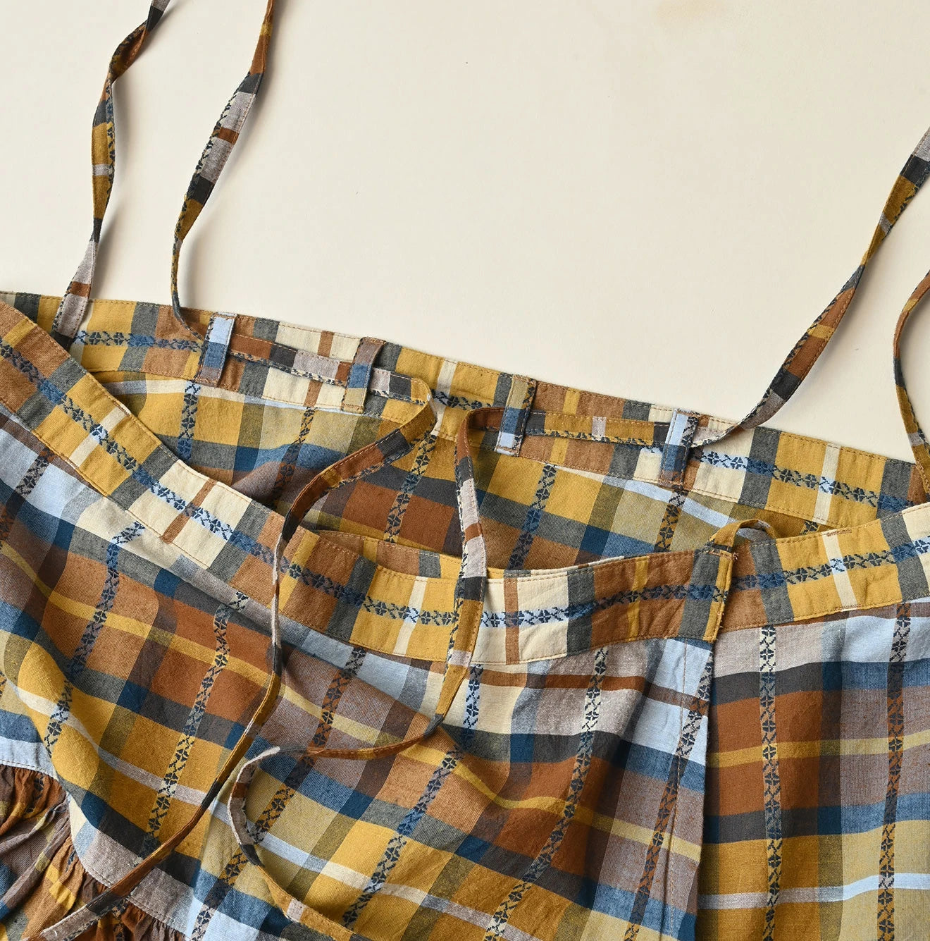 45R Khadi Dobby Multi Skirt