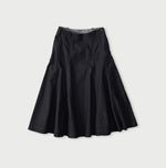 45R Indigo Light Back Sateen Soufflé Skirt