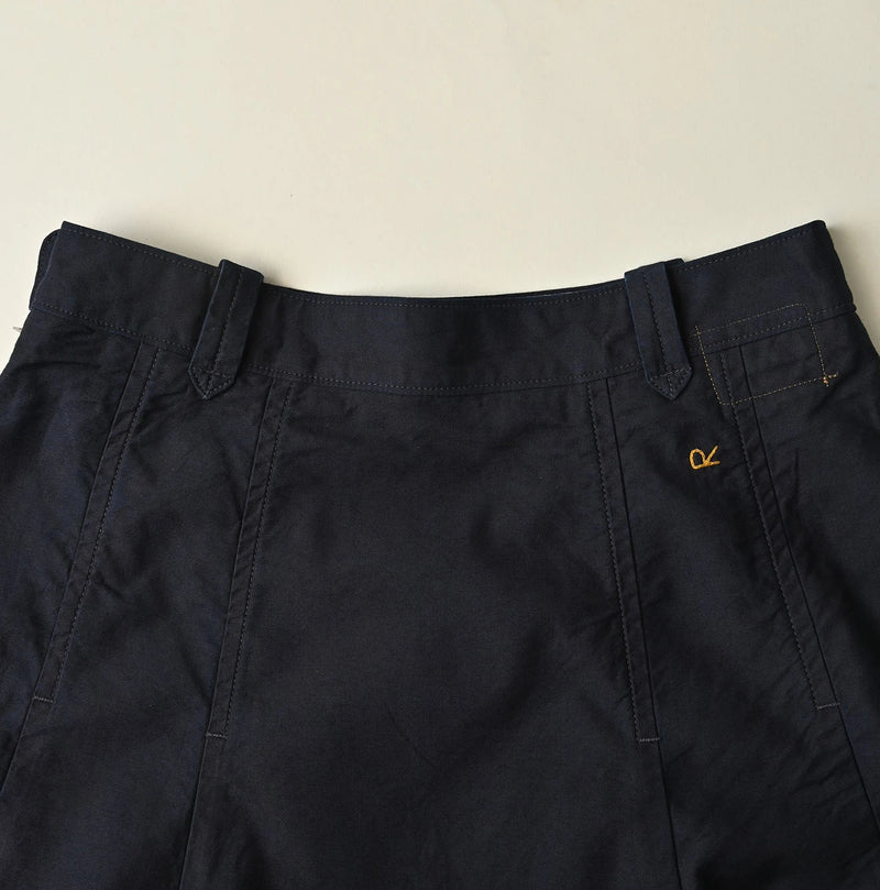 45R Indigo Light Back Sateen Soufflé Skirt - Image 13