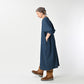 45R 45 Petit Denim Puff Sleeve Dress