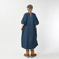 45R 45 Petit Denim Puff Sleeve Dress