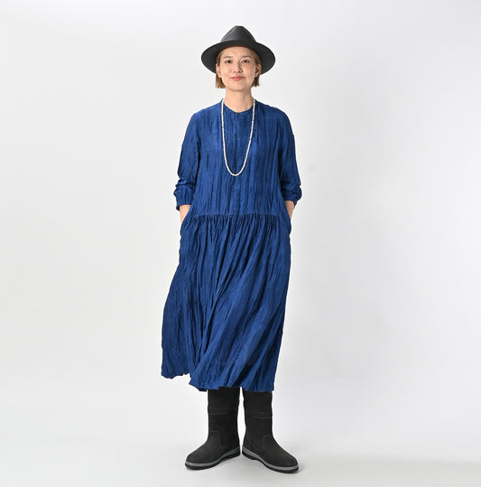 45R Silk Gathered Dress