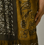 45R Bandana Mix à la Mode Patchwork Tiered Dress