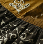 45R Bandana Mix à la Mode Patchwork Tiered Dress