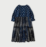 45R IDG Bandana Mix à la Mode Patchwork Tiered Dress