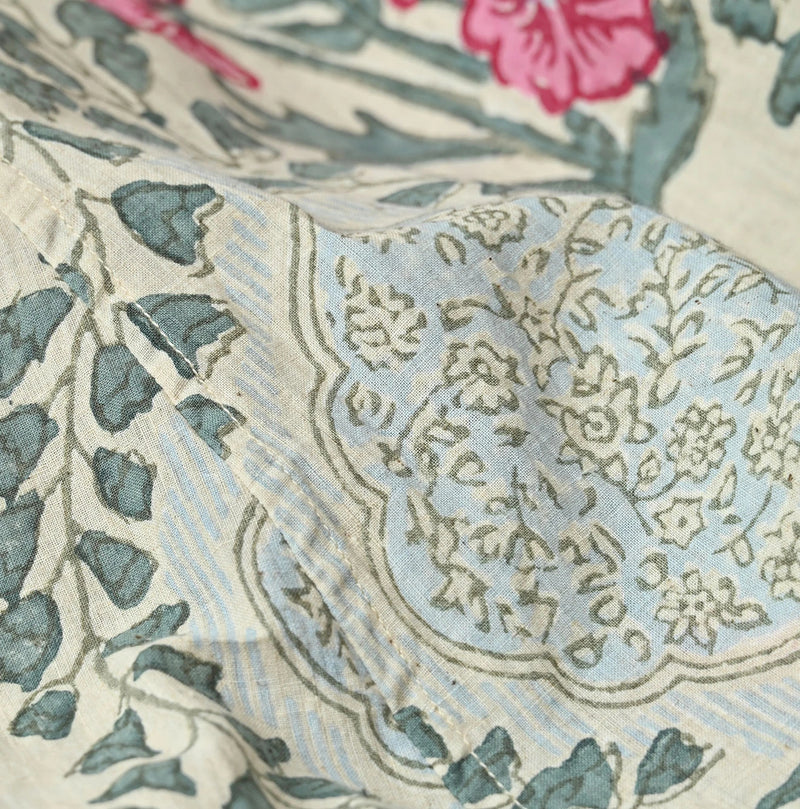 45R Saffron Block Print Umbrella Dress - Image 18